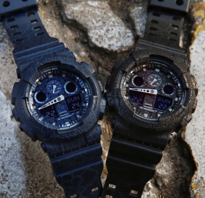 CASIO GA-100CG-2A 潮流與防水運(yùn)動(dòng)石英表的硬核典范